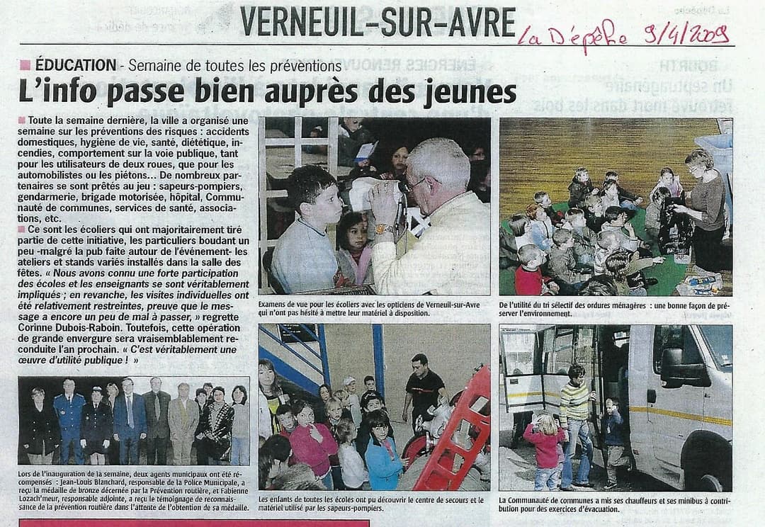 La Dépêche 09/04/2009