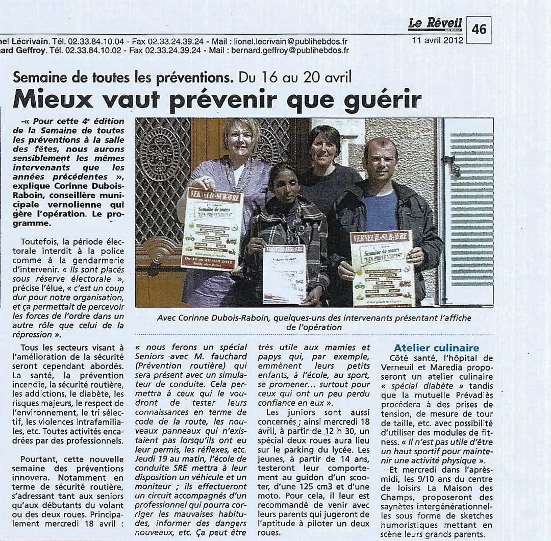 Le Réveil 11/04/2012